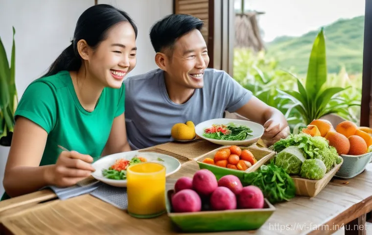 농산물품질관리사 초보자 필독 책 추천 - **A modern Vietnamese consumer scanning a clean agricultural product for traceability.**
    **Detai...