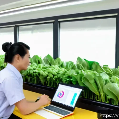 농산물품질관리사 관련 지원 사업 및 혜택 - A professional agricultural quality management training classroom in Vietnam, featuring diverse adul...